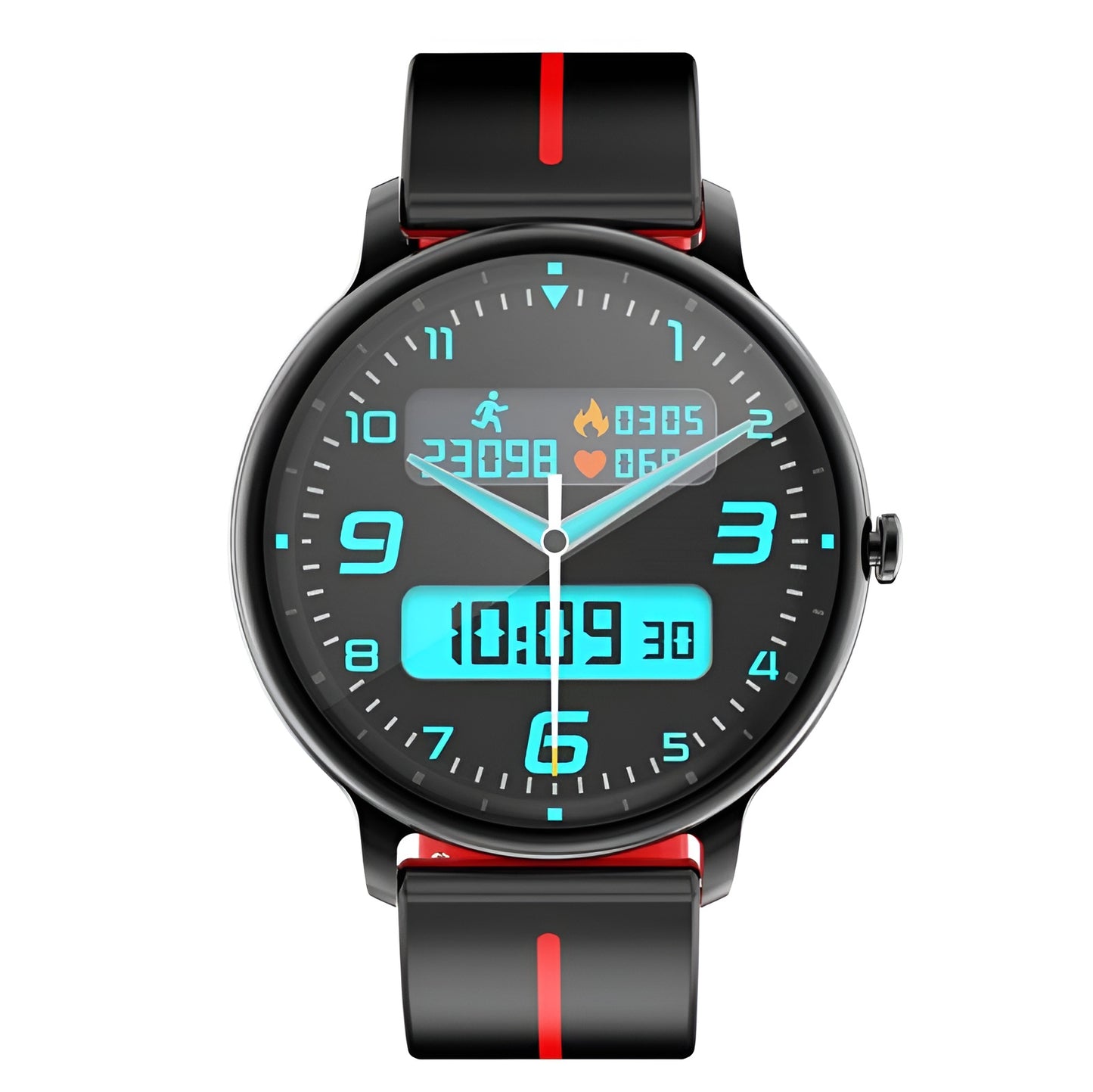 Ceas Smartwatch Dynamic Style Collection IdealStore, Ecran AMOLED HD 1.43 inch, Preluare Apeluri si Mesaje Bluetooth, NFC, Monitorizare Ritm Cardiac si Somn, Asistent Vocal, Difuzor si Microfon incorporat, IP67, Alarma, Android-IOS, Long Battery, Black