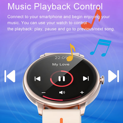 Ceas Smartwatch Dynamic Style Collection IdealStore, Ecran AMOLED HD 1.43 inch, Preluare Apeluri si Mesaje Bluetooth, NFC, Monitorizare Ritm Cardiac si Somn, Asistent Vocal, Difuzor si Microfon incorporat, IP67, Alarma, Android-IOS, Long Battery, Gold