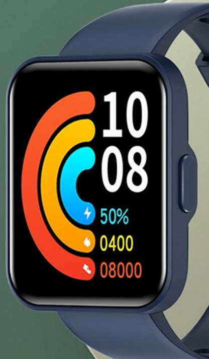 Smartwatch si Bratara de Fitness idealStore EasyApp, 24 Moduri Sportive, Tracker de fitness, GPS track sport, Monitorizare Ritm si Tensiune Cardiaca, Prognoza Meteo, Player Muzical, Notificari, Respingere Apel, Culoare Blue