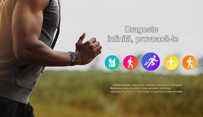 Smartwatch idealSTORE EasySIM, Ecran AMOLED 2.13 inch, camera Foto, Android 8.1, GPS, Apel 4G, Apel Video, Acumulator Puternic 1000 mAh, Ritm Cardiac, SpO2, Incarcare Magnetica, Procesor quad-core, Bratara Neagra din Silicon