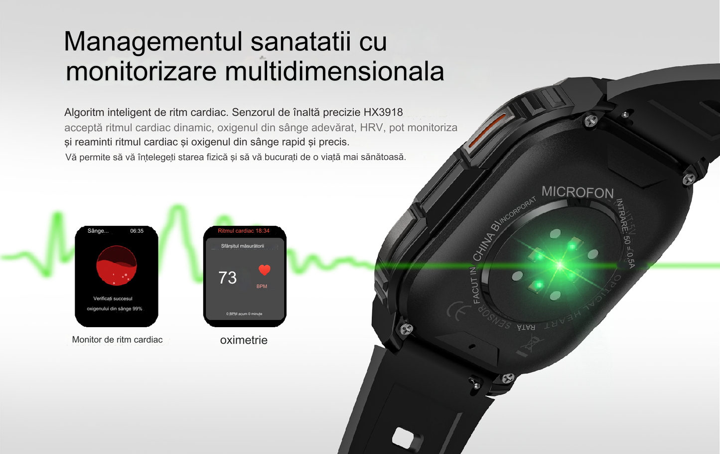 Smartwatch idealSTORE EasySIMS2, Ecran AMOLED 2.13 inch, camera Foto, Android 8.1, GPS, GLONASS, Busola, Apel 4G, Acumulator 1000 mAh, Nano SIM, Ritm Cardiac, SpO2, Incarcare Magnetica, Procesor quad-core, Bratara Neagra din Silicon