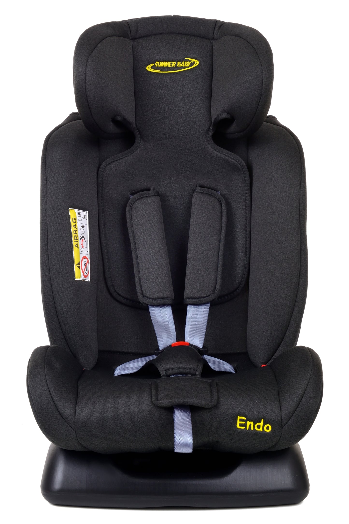 Scaun Auto Profesional Pentru Copil, Baby Jolie ENDO IDL Collection, 3 Grupe de Greutate 0-36 kg, Pozitie de Somn, Instalare In Fata si Spate, Centuri de Siguranta cu 5 Puncte, Tetiera Reglabila,Negru