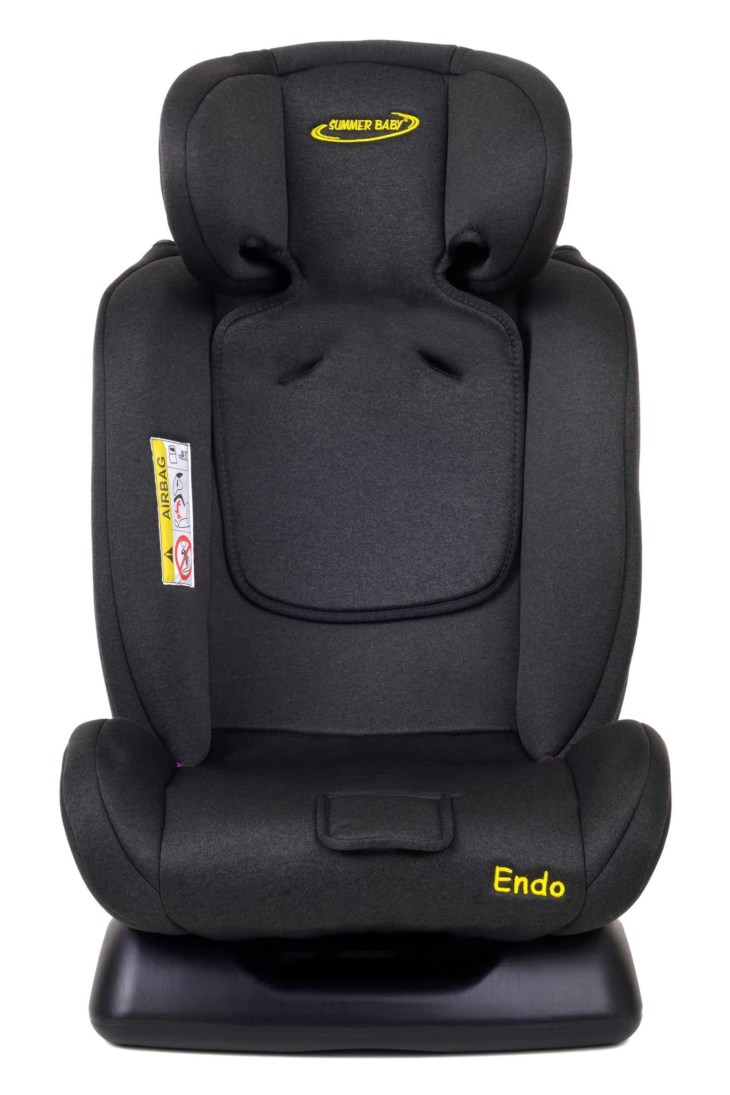 Scaun Auto Profesional Pentru Copil, Baby Jolie ENDO IDL Collection, 3 Grupe de Greutate 0-36 kg, Pozitie de Somn, Instalare In Fata si Spate, Centuri de Siguranta cu 5 Puncte, Tetiera Reglabila,Negru