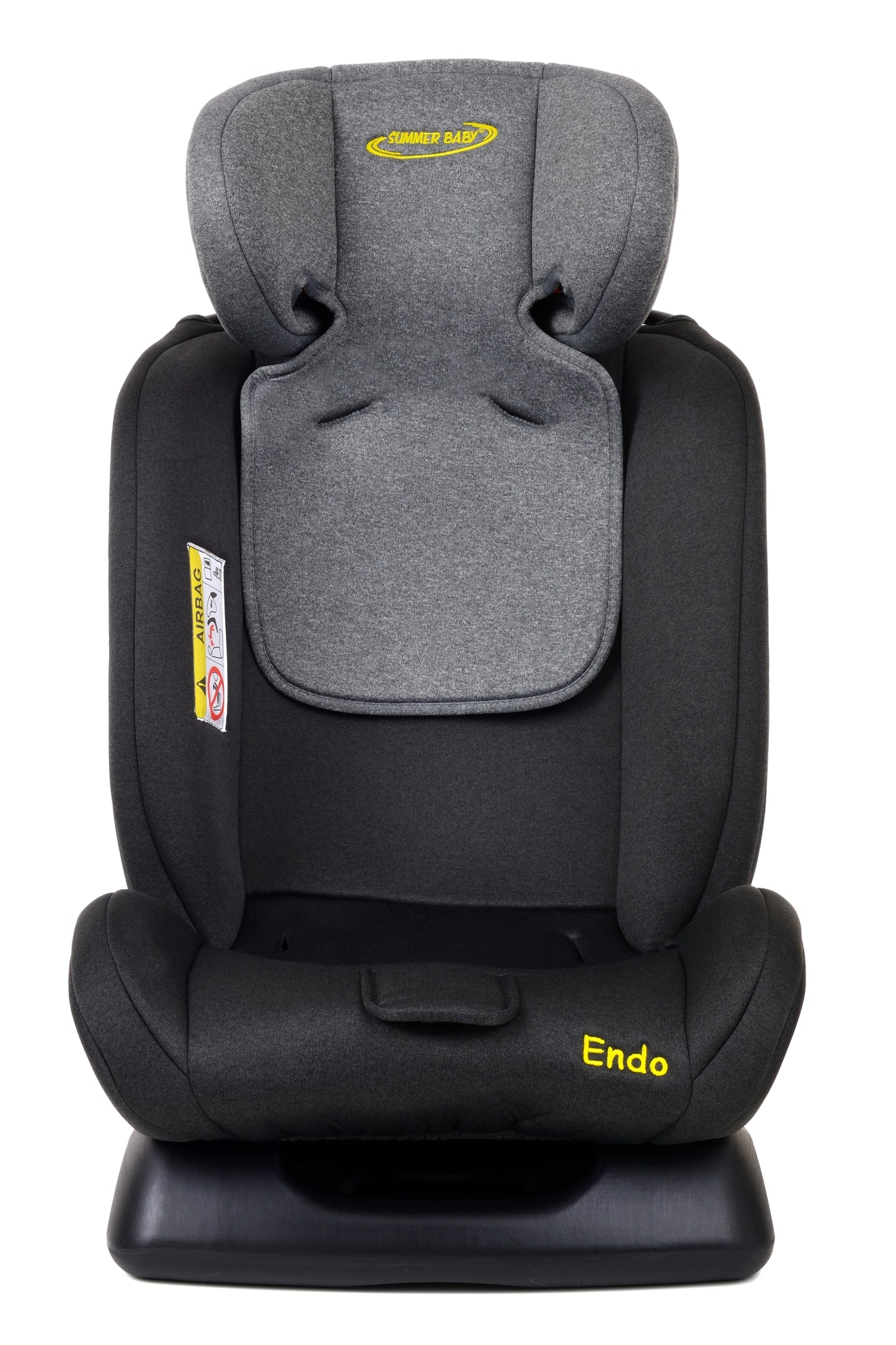 Scaun Auto Profesional Pentru Copil, Baby Jolie ENDO IDL Collection, 3 Grupe de Greutate 0-36 kg, Pozitie de Somn, Instalare In Fata si Spate, Centuri de Siguranta cu 5 Puncte, Tetiera Reglabila, Negru-Gri