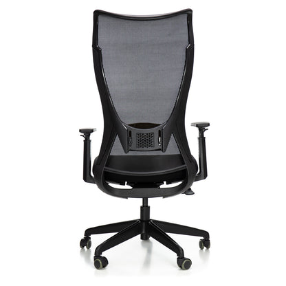 Scaun de Birou Ergonomic idealStore Confort Lux Ergo 960, Sezut din Spuma Confortabila, Spatar aerisit, Cotiere reglabile 2D, Spatarul poate fi inclinat pana la 130