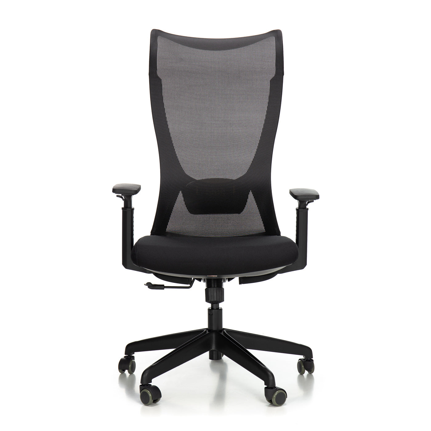 Scaun de Birou Ergonomic idealStore Confort Lux Ergo 960, Sezut din Spuma Confortabila, Spatar aerisit, Cotiere reglabile 2D, Spatarul poate fi inclinat pana la 130