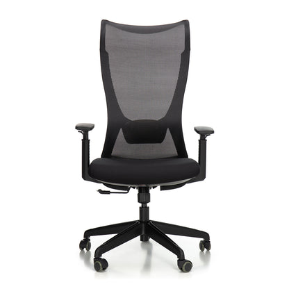 Scaun de Birou Ergonomic idealStore Confort Lux Ergo 960, Sezut din Spuma Confortabila, Spatar aerisit, Cotiere reglabile 2D, Spatarul poate fi inclinat pana la 130