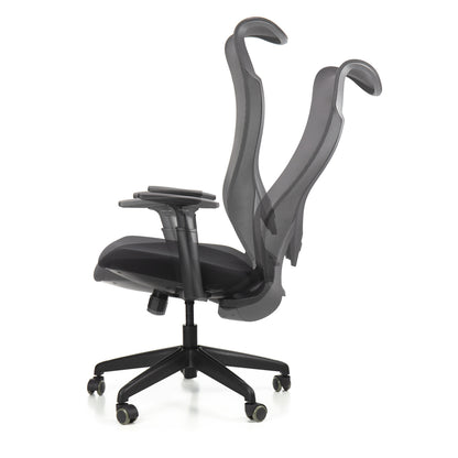 Scaun de Birou Ergonomic idealStore Confort Lux Ergo 960, Sezut din Spuma Confortabila, Spatar aerisit, Cotiere reglabile 2D, Spatarul poate fi inclinat pana la 130