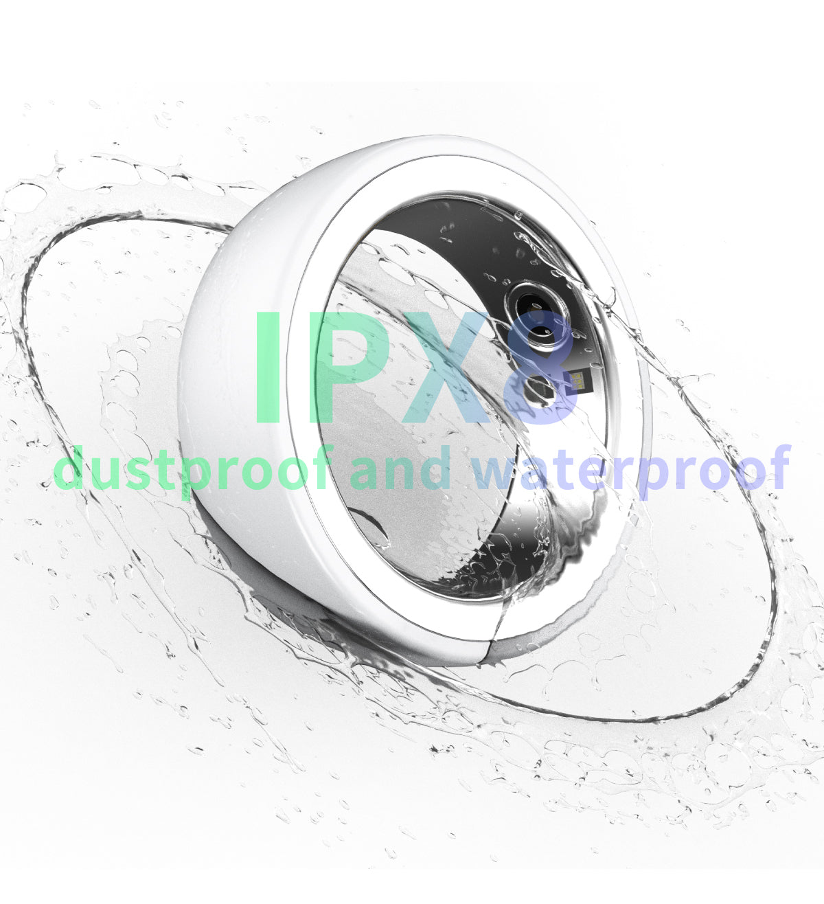 Inel Inteligent Multifunctional Fashion Ring idealSTORE Blouetooth, Monitorizeaza Ritmul Cardiac, Tensiunea Arteriala, Oxigenul din Sange, Temperatura corpului, Somnul, Calorii, Distanta, Miscarea, Multi-Sport, IP68, Otel Inoxidabil-Ceramica, Marime 20 mm