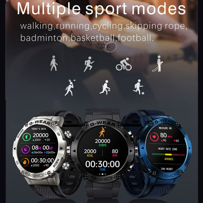 SmartWatch New Fashion idealSTORE, Ecran Complet Tactil 1.32 inch, Apel Bluetooth, Notificari si Momento, Monitorizare Ritm Cardiac/Tensiune Arteriala, Cadrane Personalizate, Moduri Sport, Compatibil iOS si Android, Design Premium