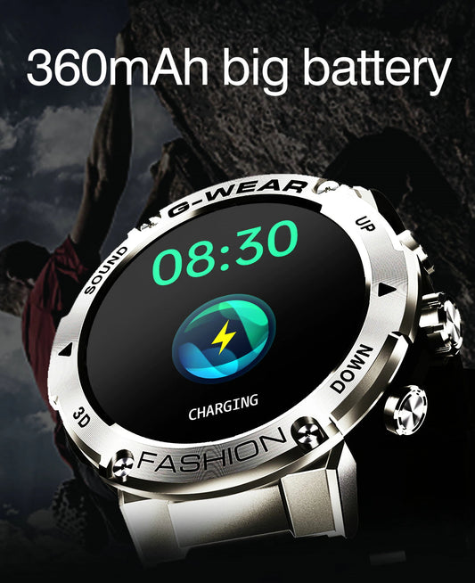 SmartWatch New Fashion idealSTORE, Ecran Complet Tactil 1.32 inch, Apel Bluetooth, Notificari si Momento, Monitorizare Ritm Cardiac/Tensiune Arteriala, Cadrane Personalizate, Moduri Sport, Compatibil iOS si Android, Design Premium