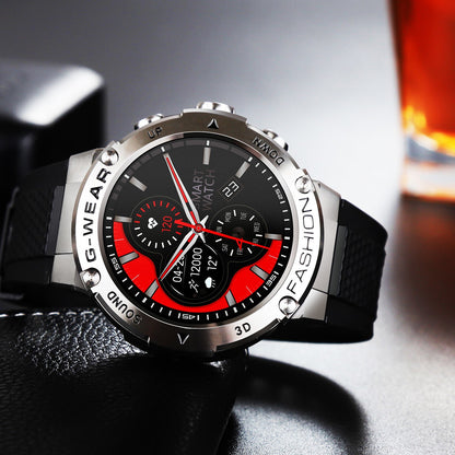 SmartWatch New Fashion idealSTORE, Ecran Complet Tactil 1.32 inch, Apel Bluetooth, Notificari si Momento, Monitorizare Ritm Cardiac/Tensiune Arteriala, Cadrane Personalizate, Moduri Sport, Compatibil iOS si Android, Design Premium