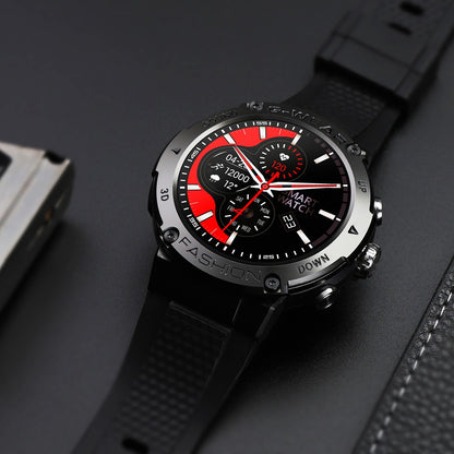 SmartWatch New Fashion idealSTORE, Ecran Complet Tactil 1.32 inch, Apel Bluetooth, Notificari si Momento, Monitorizare Ritm Cardiac/Tensiune Arteriala, Cadrane Personalizate, Moduri Sport, Compatibil iOS si Android, Design Premium