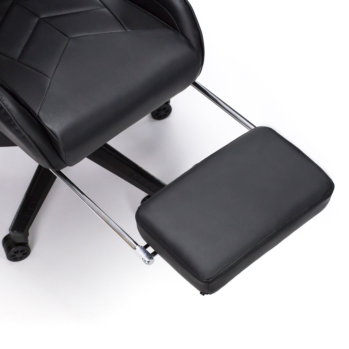 Scaun Gaming Reglabil idealStore eSPORT, Suport pentru Picioare Retractabil, Cotiere reglabile, Perne Confortabile, Modificare inclinatie spatar, Carbon