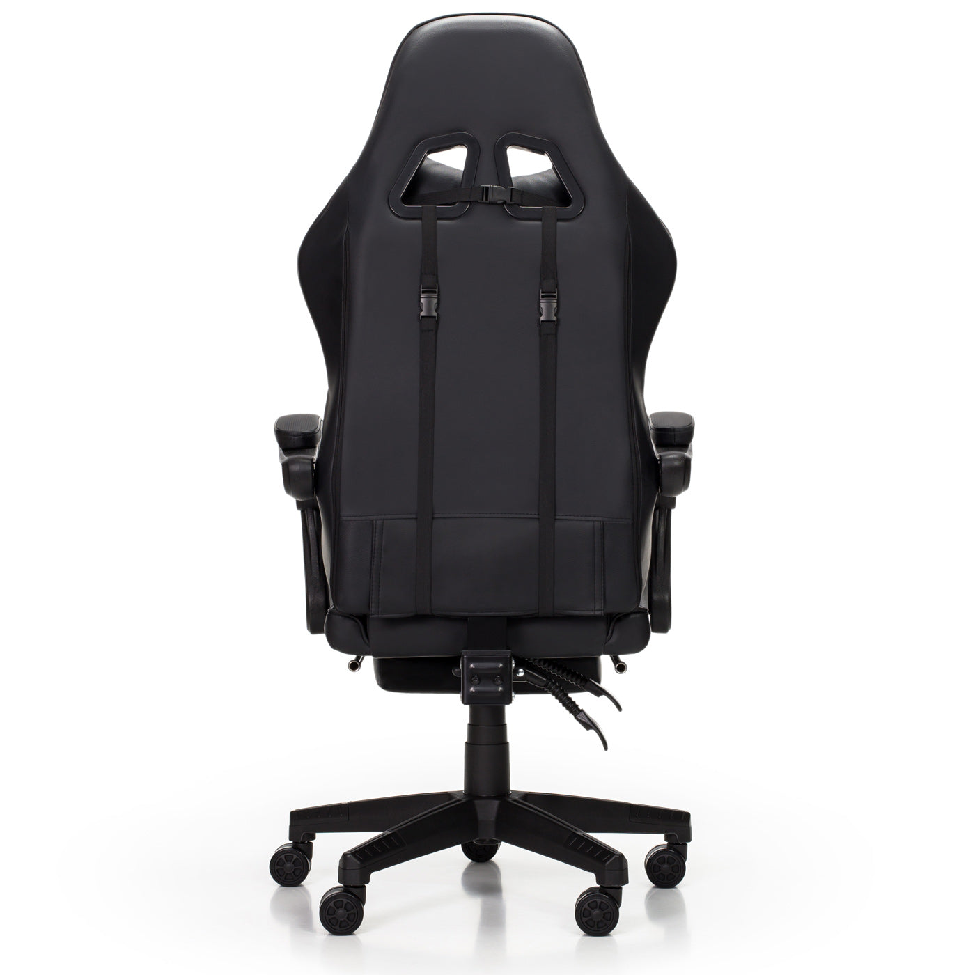 Scaun Gaming Reglabil idealStore eSPORT, Suport pentru Picioare Retractabil, Cotiere reglabile, Perne Confortabile, Modificare inclinatie spatar, Carbon