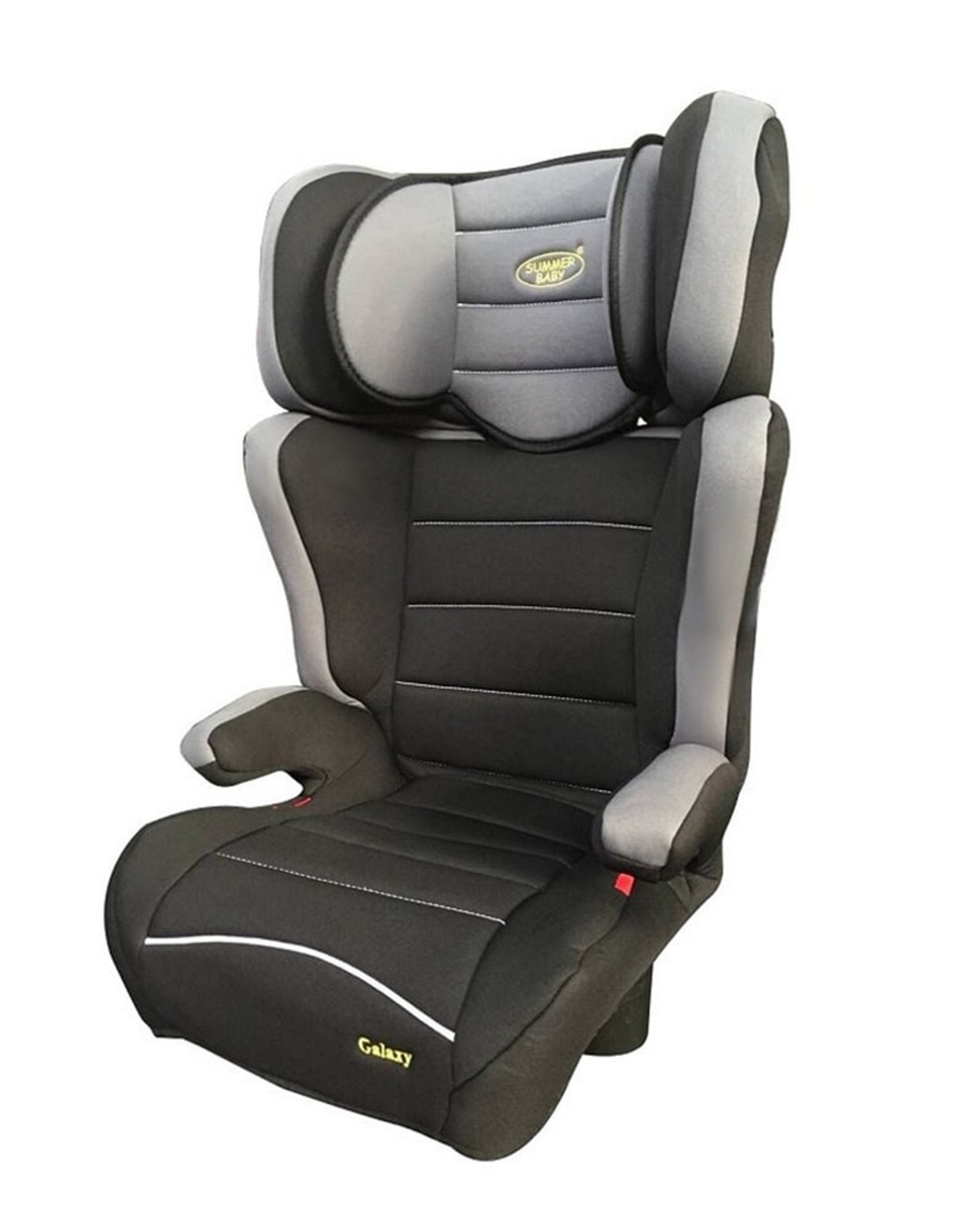 Scaun Auto Profesional Pentru Copil, Baby Jolie GALAXY IDL Collection, 2 Grupe de Greutate 15-36 kg, Tetiera Reglabila, Cotiere Special Conturate, Suport Sticla, Material Rezistent, Negru Gri