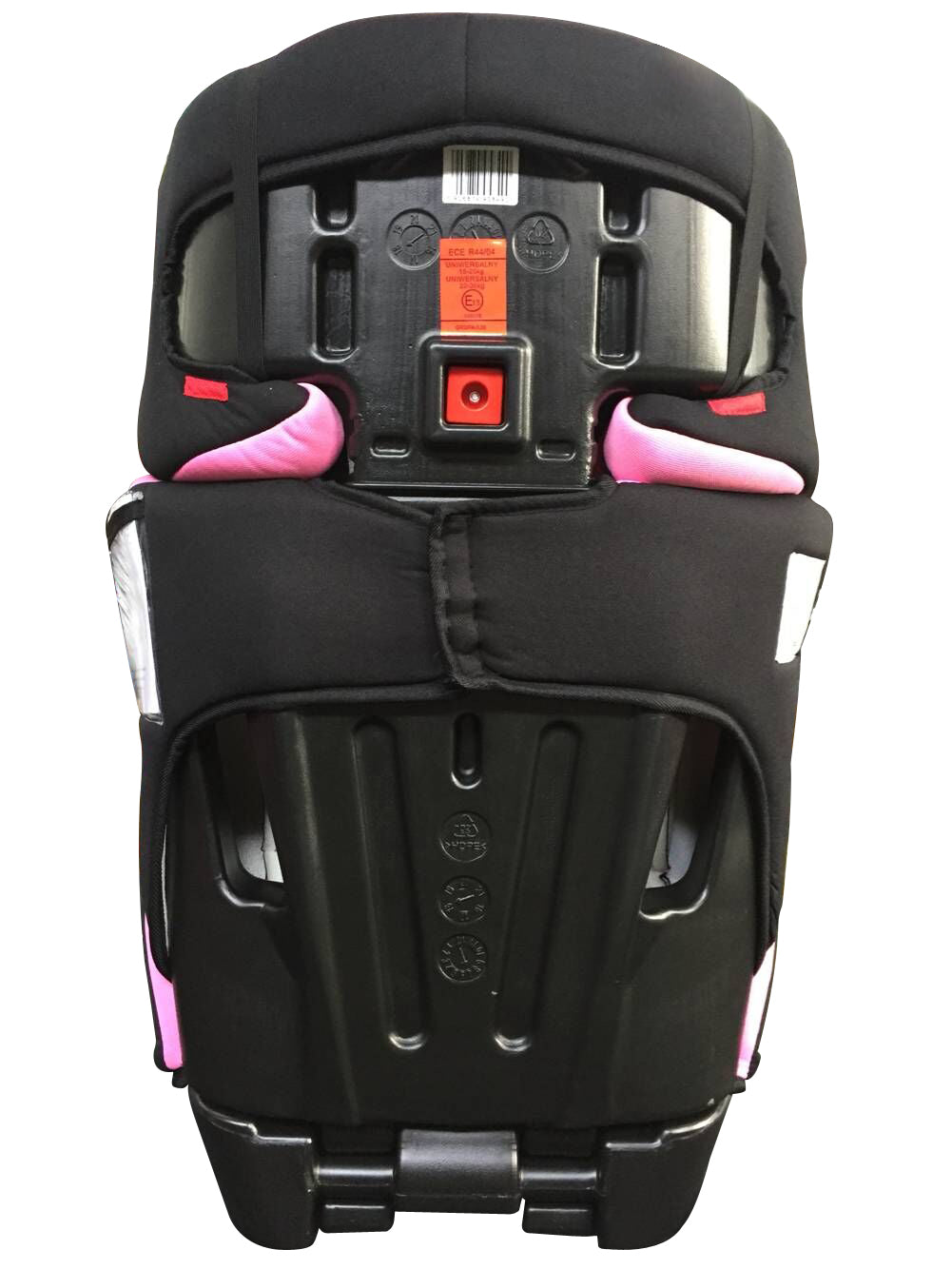 Scaun Auto Profesiona Pentru Copil, Baby Jolie GALAXY IDL Collection, 2 Grupe de Greutate 15-36 kg, Tetiera Reglabila, Cotiere Special Conturate, Suport Sticla, Material Rezistent, Negru Roz