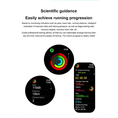 Smartwatch idealSTORE GalaxyONE, Raspuns la Apel, Apelare, GPS, Tracker Fitness, Monitorizare Sanatate, 200 Moduri Sportive, Impermeabil, Management Somn, Asistent Vocal, Ceas Global, Bratara Silicon Gry