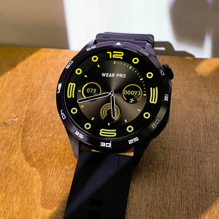 Smartwatch idealSTORE GalaxyONE, Raspuns la Apel, Apelare, GPS, Tracker Fitness, Monitorizare Sanatate, 200 Moduri Sportive, Impermeabil, Management Somn, Asistent Vocal, Ceas Global, Bratara Silicon, Negru