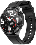 Smartwatch idealSTORE GalaxyONE, Raspuns la Apel, Apelare, GPS, Tracker Fitness, Monitorizare Sanatate, 200 Moduri Sportive, Impermeabil, Management Somn, Asistent Vocal, Ceas Global, Bratara Silicon, Negru