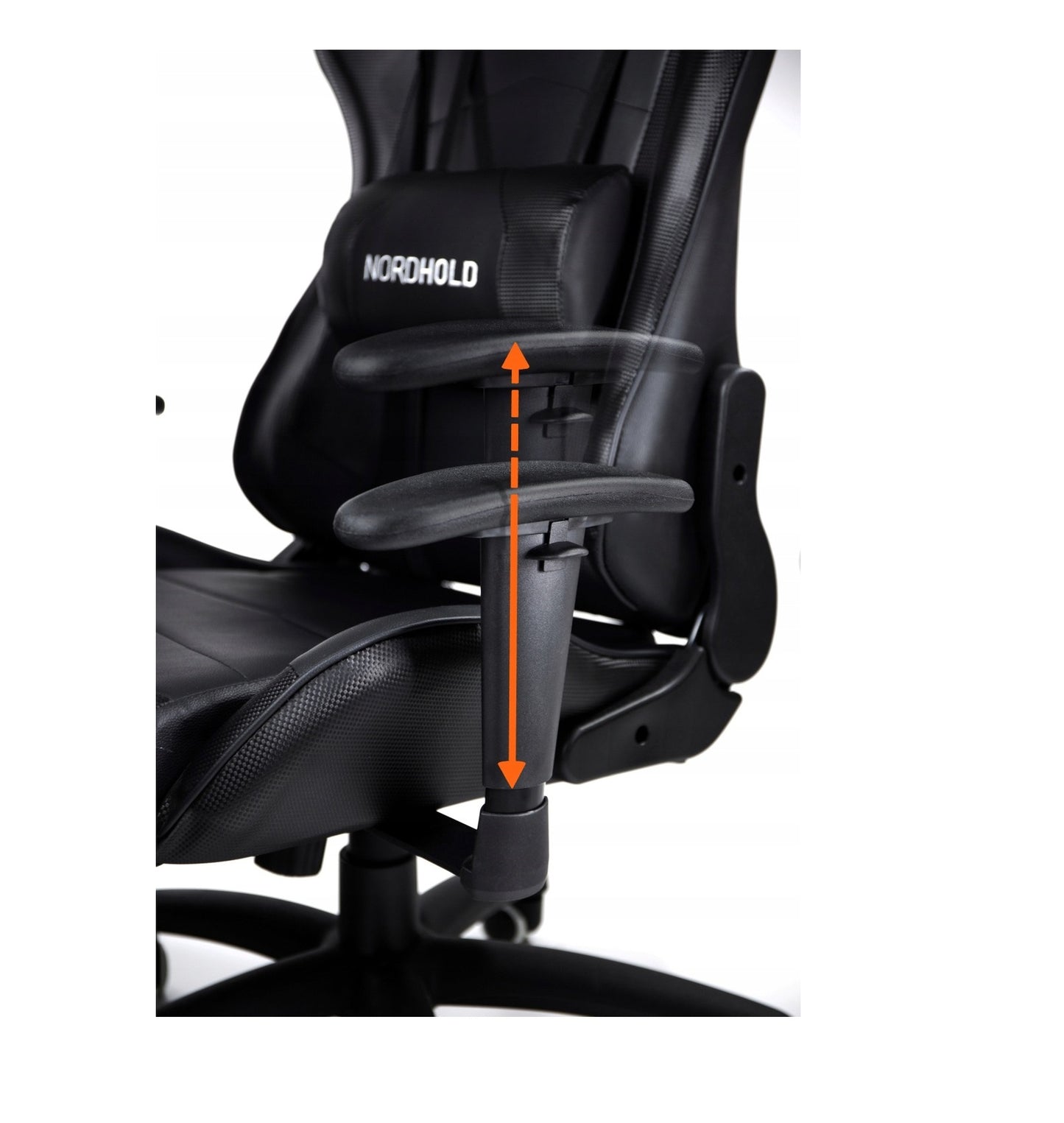 Scaun Gaming Reglabil cu mecanism TILT idealSTORE Racing eSPORT COLLECTION, Asigura pozitia si confortul corect al corpului, Echipat cu cotiere reglabile, perne confortabile, Posibilitatea modificarii unghiului spatarului pana la 180 , Negru-Rosu