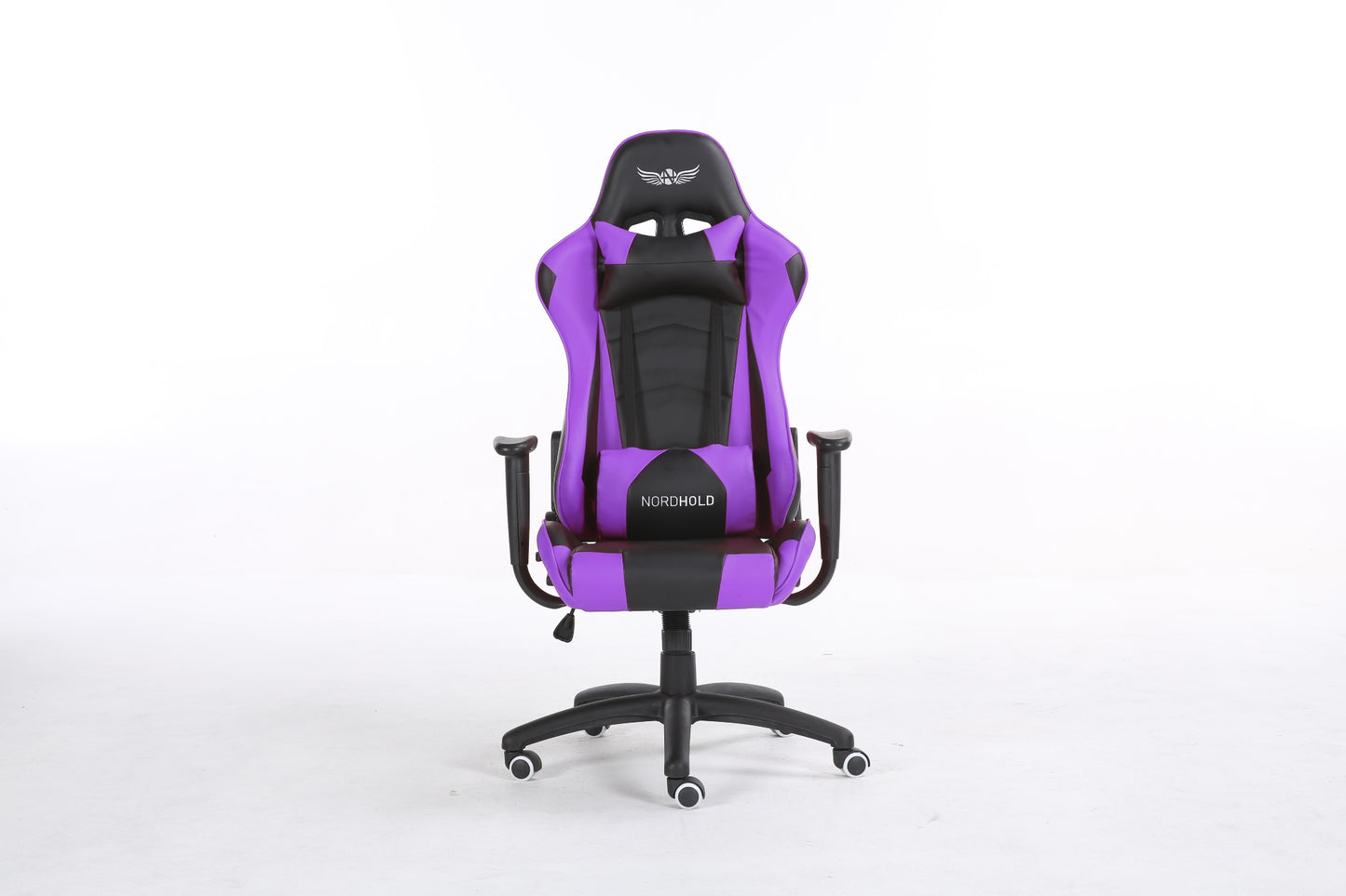 Scaun Gaming Reglabil idealSTORE Racing eSPORT COLLECTION, Asigura pozitia si confortul corect al corpului, Echipat cu cotiere reglabile, perne confortabile, Posibilitatea modificarii unghiului spatarului pana la 180 , Violet