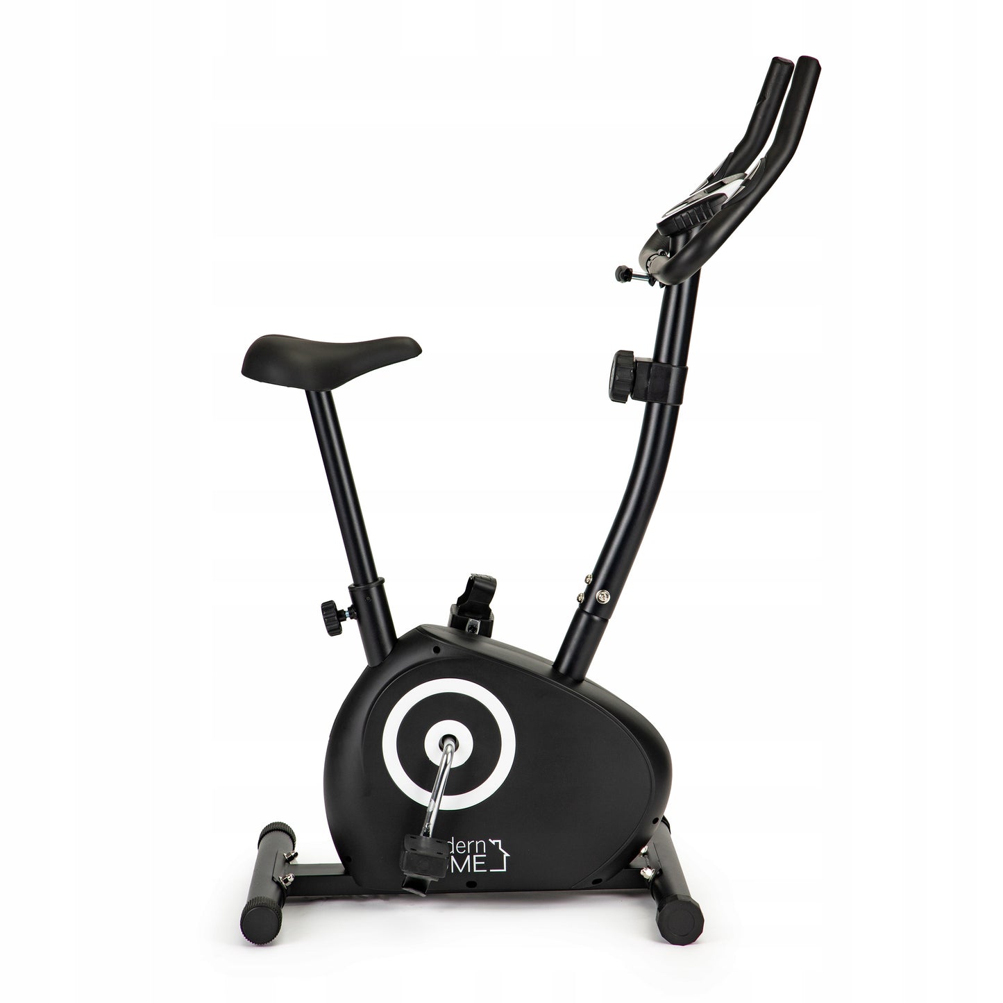 Bicicleta Magnetica idealStore Fitness XPRO, Inaltime Reglabila, Viteza Reglabila, Calculator cu functii de Monitorizare, Pedale cu Curele de sustinere, Picioare Reglabile din Cauciuc