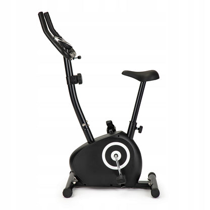 Bicicleta Magnetica idealStore Fitness XPRO, Inaltime Reglabila, Viteza Reglabila, Calculator cu functii de Monitorizare, Pedale cu Curele de sustinere, Picioare Reglabile din Cauciuc