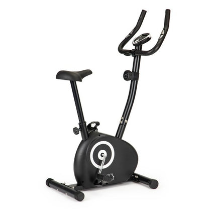 Bicicleta Magnetica idealStore Fitness XPRO, Inaltime Reglabila, Viteza Reglabila, Calculator cu functii de Monitorizare, Pedale cu Curele de sustinere, Picioare Reglabile din Cauciuc