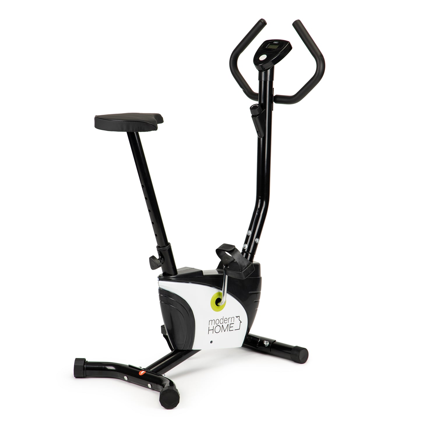 Bicicleta fitness Multifunctionala idealSTORE Dimensiuni 122 x 75 cm, Monitorizeaza viteza, distanta, caloriile arse, Sezut reglabil, Echipat cu roti pentru transport, Sarcina 125 Kg
