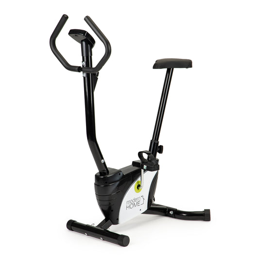 Bicicleta fitness Multifunctionala idealSTORE Dimensiuni 122 x 75 cm, Monitorizeaza viteza, distanta, caloriile arse, Sezut reglabil, Echipat cu roti pentru transport, Sarcina 125 Kg