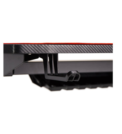 Birou de gaming idealSTORE ROYAL GD, Dimensiuni 111 x 60 x75, Suport pahar, Stabil, Durabil, Realizat din MDF 18 mm, Picioare din metal, Aspect Modern-Vintage