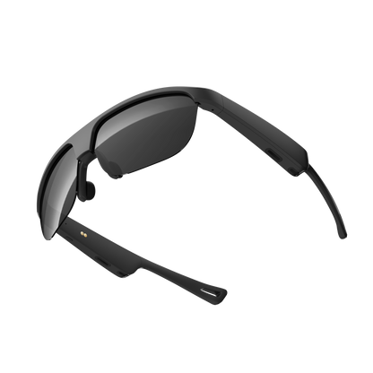 Ochelari inteligenti idealSTORE GlassesXP, Preluare Apel, Microfon HD, Bluetooth 5.3, Ascultare Muzica, Difuzoare incorporate, Sunet Stereo HD, Sunet Notificari, Asistent Vocal, Lentile TAC de Inalta Calitate, Rezistent la Impact si Apa