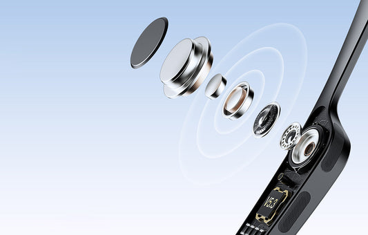 Ochelari inteligenti idealSTORE GlassesXP, Preluare Apel, Microfon HD, Bluetooth 5.3, Ascultare Muzica, Difuzoare incorporate, Sunet Stereo HD, Sunet Notificari, Asistent Vocal, Lentile TAC de Inalta Calitate, Rezistent la Impact si Apa