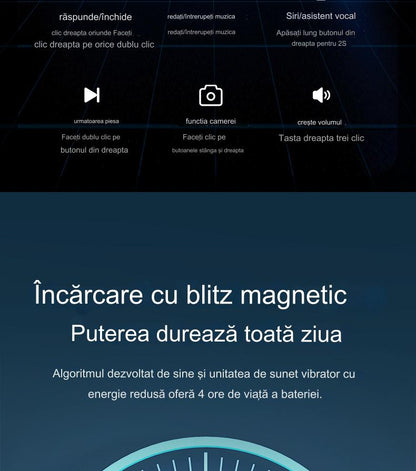 Ochelari inteligenti idealSTORE GlassesXP, Preluare Apel, Microfon HD, Bluetooth 5.3, Ascultare Muzica, Difuzoare incorporate, Sunet Stereo HD, Sunet Notificari, Asistent Vocal, Lentile TAC de Inalta Calitate Orange, Rezistent la Impact si Apa