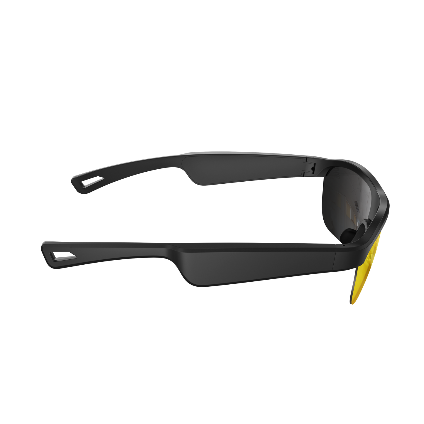 Ochelari inteligenti idealSTORE GlassesXP, Preluare Apel, Microfon HD, Bluetooth 5.3, Ascultare Muzica, Difuzoare incorporate, Sunet Stereo HD, Sunet Notificari, Asistent Vocal, Lentile TAC de Inalta Calitate Orange, Rezistent la Impact si Apa