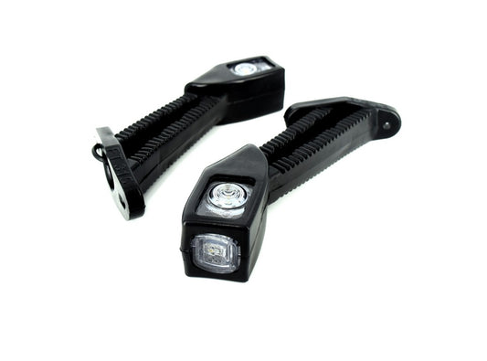 Lampa Gabarit LED 24V IDL, Lungime 20 cm, Culori lampa Spate-Rosu, Fata-Alb, Lateral-Portocaliu