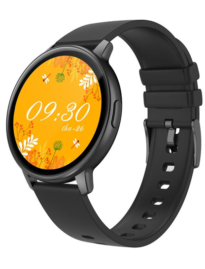 Ceas SmartWatch GoFit idealStore, Ecran Full Touch 1.3 inch, Rezistent la Apa IP68, Bluetooth, Monitor Ritm Cardiac, Tensiunea Arteriala, Oxigen din Sange, Momento Apel/Mesaje, Multi-Sport, Compatibil iOS si Android, Negru