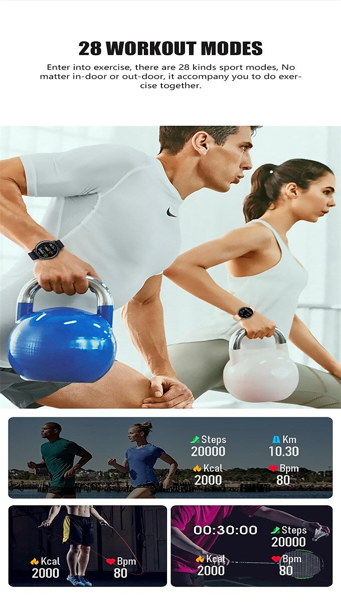 Ceas SmartWatch GoFit idealStore, Ecran Full Touch 1.3 inch, Rezistent la Apa IP68, Bluetooth, Monitor Ritm Cardiac, Tensiunea Arteriala, Oxigen din Sange, Momento Apel/Mesaje, Multi-Sport, Compatibil iOS si Android, Gold