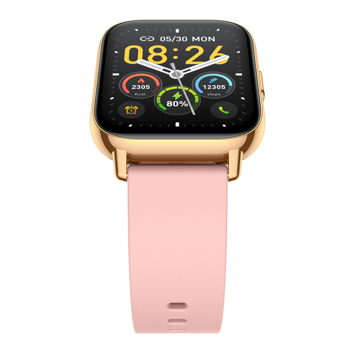 Ceas SmartWatch Gold Star idealSTORE, Ecran TFT 1,69, Android/IOS, Bluetooth, Difuzor-Microfon, Control Muzica, Camera, Apeluri, Norificari, Vreme, Fitness Traker, IP67, Monitorizare Somn, Ritm Cardiac, Tensiune Arteriala, SpO2, Sport, Pedometru