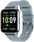 Ceas SmartWatch Gray Star idealSTORE, Ecran TFT 1, 69, Android/IOS, Bluetooth, Difuzor-Microfon, Control Muzica, Camera, Apeluri, Norificari, Vreme, Fitness Traker, IP67, Monitorizare Somn, Ritm Cardiac, Tensiune Arteriala, SpO2, Sport, Pedometru