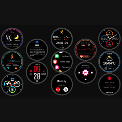 Ceas Smartwatch si Bratara Fitness FirstWear IdealSTORE, Ecran tactil complet rotund 1,3 inch, Rezistent la apa, Monitorizare ritm cardiac, Tensiune Arteriala, Functie MultiSport, Compatibil cu Android si IOS, Rose