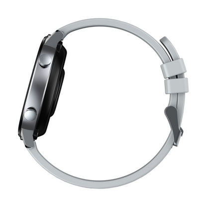 Ceas Smartwatch si Bratara Fitness FirstWear IdealSTORE, Ecran tactil complet rotund 1,3 inch, Rezistent la apa, Monitorizare ritm cardiac, Tensiune Arteriala, Functie MultiSport, Compatibil cu Android si IOS, Silver