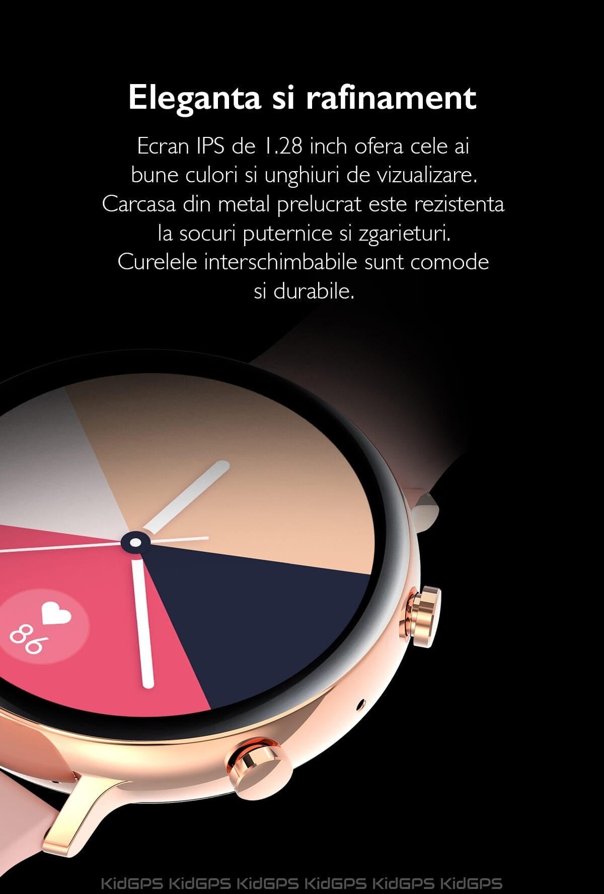 Ceas smartWatch COLLECTION W33 idealSTORE, Ecran tactil IPS, Bluetooth, Notificari Twitter, mesaje, Facebook, Skipe, Whatsapp, Monitorizeaza ritmul cardiac, ECG, Pedometru, Distanta, Calorii, IP 68, Negru