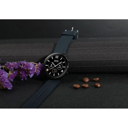 Ceas smartWatch COLLECTION W33 idealSTORE, Ecran tactil IPS, Bluetooth, Notificari Twitter, mesaje, Facebook, Skipe, Whatsapp, Monitorizeaza ritmul cardiac, ECG, Pedometru, Distanta, Calorii, IP 68, Negru