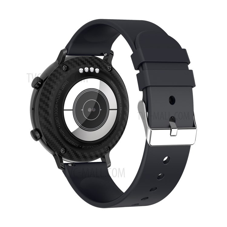 Ceas smartWatch COLLECTION W33 idealSTORE, Ecran tactil IPS, Bluetooth, Notificari Twitter, mesaje, Facebook, Skipe, Whatsapp, Monitorizeaza ritmul cardiac, ECG, Pedometru, Distanta, Calorii, IP 68, Negru