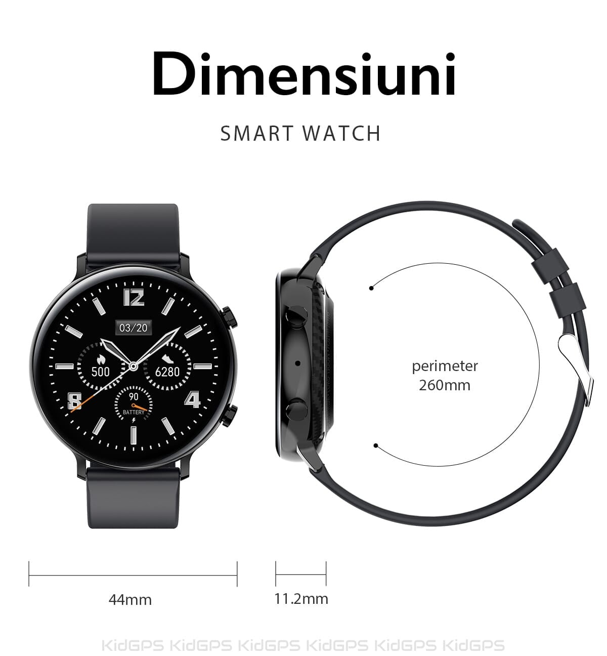 Ceas smartWatch COLLECTION W33 idealSTORE, Ecran tactil IPS, Bluetooth, Notificari Twitter, mesaje, Facebook, Skipe, Whatsapp, Monitorizeaza ritmul cardiac, ECG, Pedometru, Distanta, Calorii, IP 68, Negru