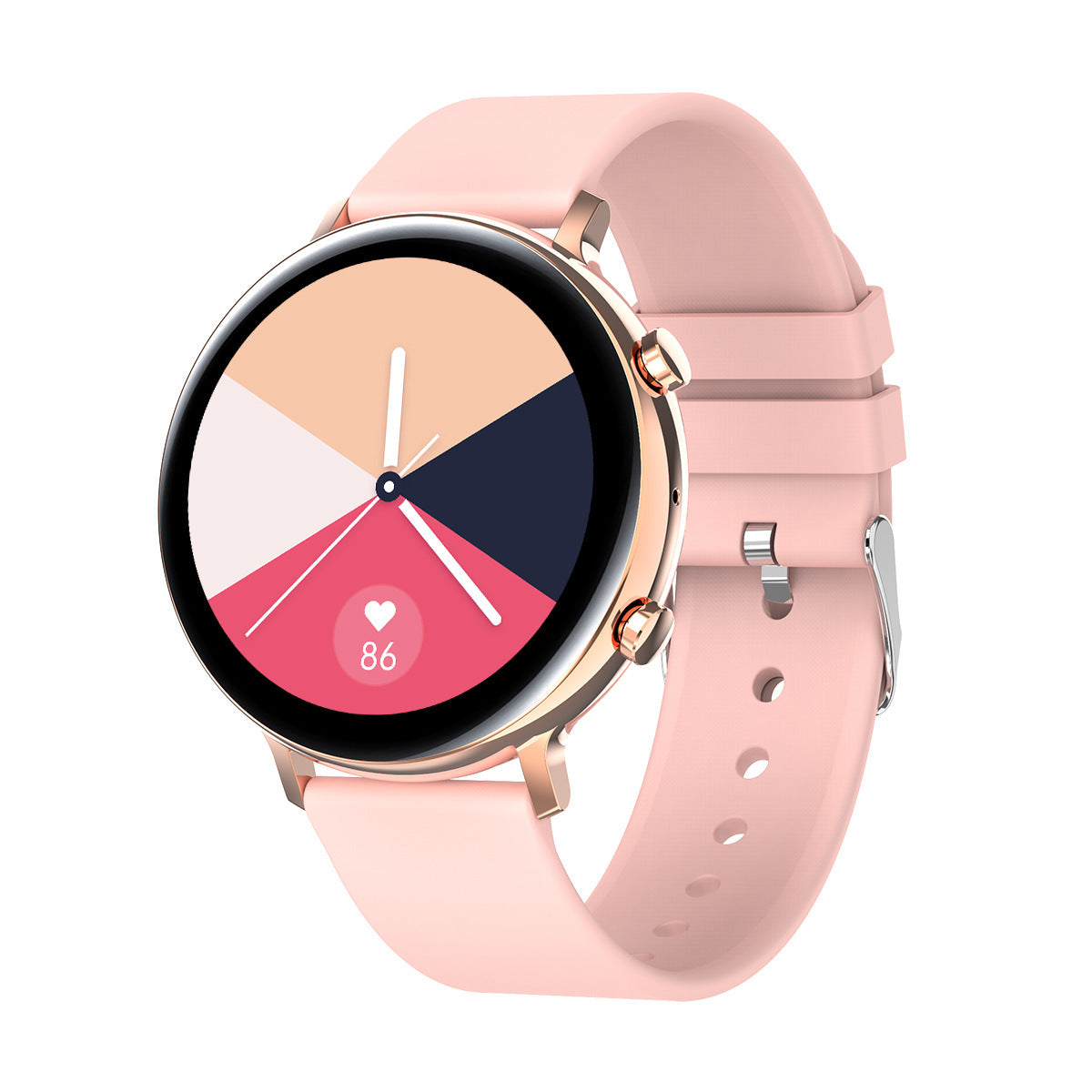 Ceas smartWatch COLLECTION W33 idealSTORE, Ecran tactil IPS, Bluetooth, Notificari Twitter, mesaje, Facebook, Skipe, Whatsapp, Monitorizeaza ritmul cardiac, ECG, Pedometru, Distanta, Calorii, IP 68, Culoare ROSE