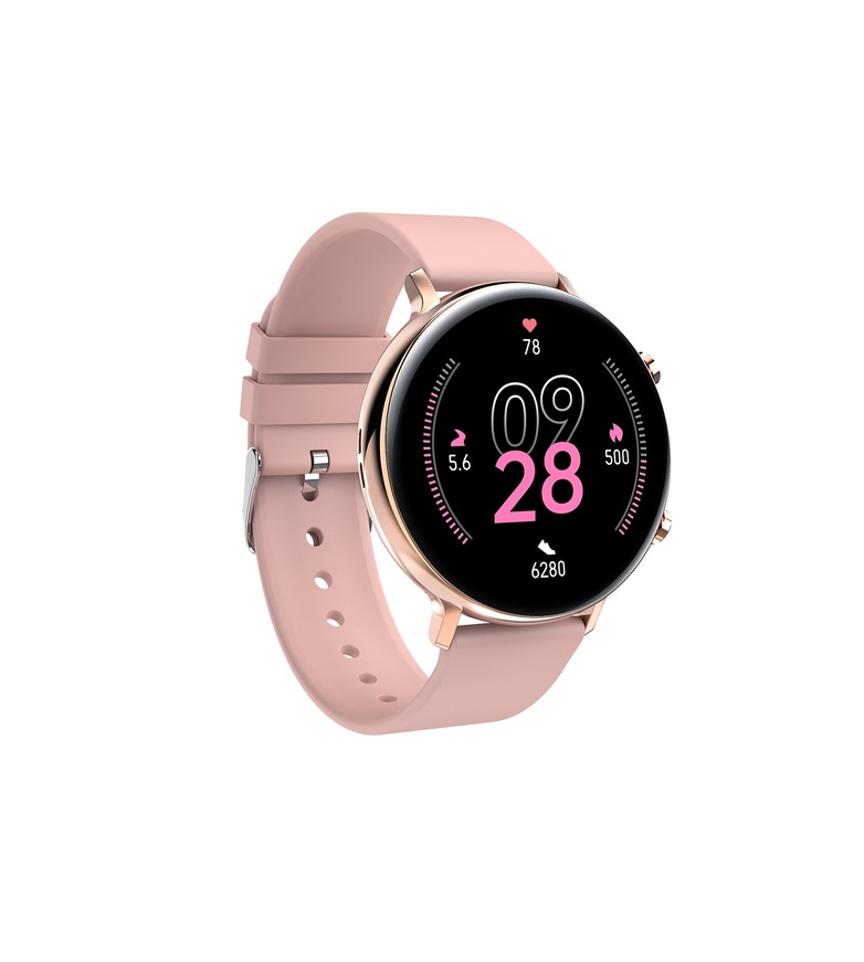 Ceas smartWatch COLLECTION W33 idealSTORE, Ecran tactil IPS, Bluetooth, Notificari Twitter, mesaje, Facebook, Skipe, Whatsapp, Monitorizeaza ritmul cardiac, ECG, Pedometru, Distanta, Calorii, IP 68, Culoare ROSE