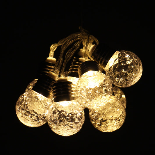 Instalatie IDL Profesionala pentru brad, 10 led-uri albe cu lumina calda ce confera o atmosfera de sarbatoare plina de liniste si caldura, Grad de protectie IP20